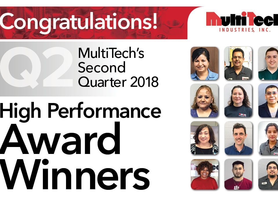 2018 2nd quarter award winners